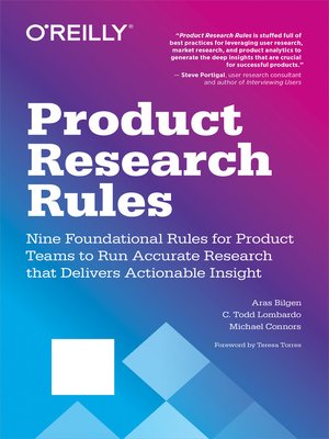 cover image of Product Research Rules